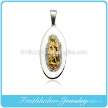 Truthkobo Casting 316l Stainless Steel High-end Mary Mother of Christ God Prayer Jewelry